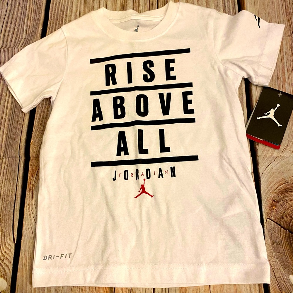 🆕 Nike Jordan “Rise Above All” Dry-Fit T~Shirt